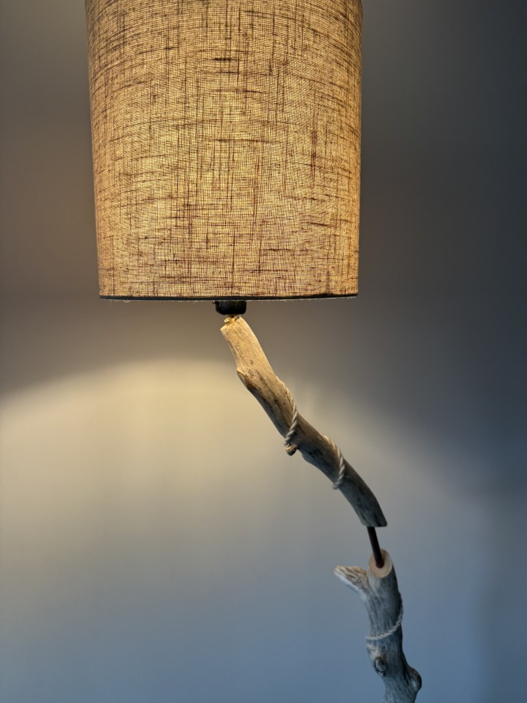 lámpara, pantalla, decoración, luz, iluminación