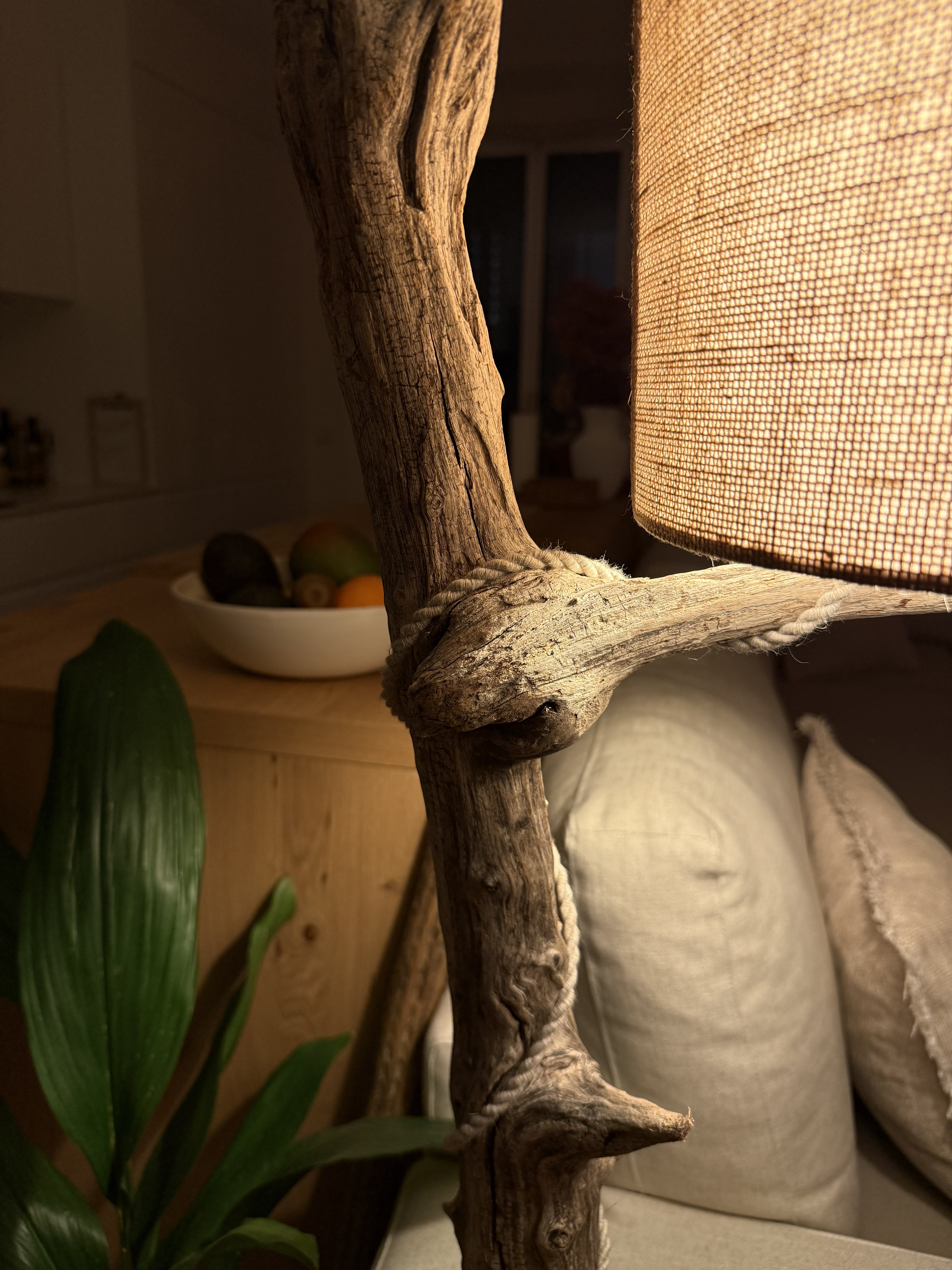 lámpara, pantalla, decoración, luz, iluminación