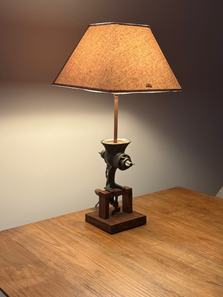 lámpara, pantalla, decoración, luz, iluminación