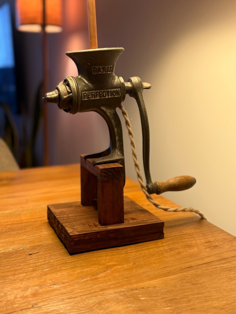 lámpara, pantalla, decoración, luz, iluminación