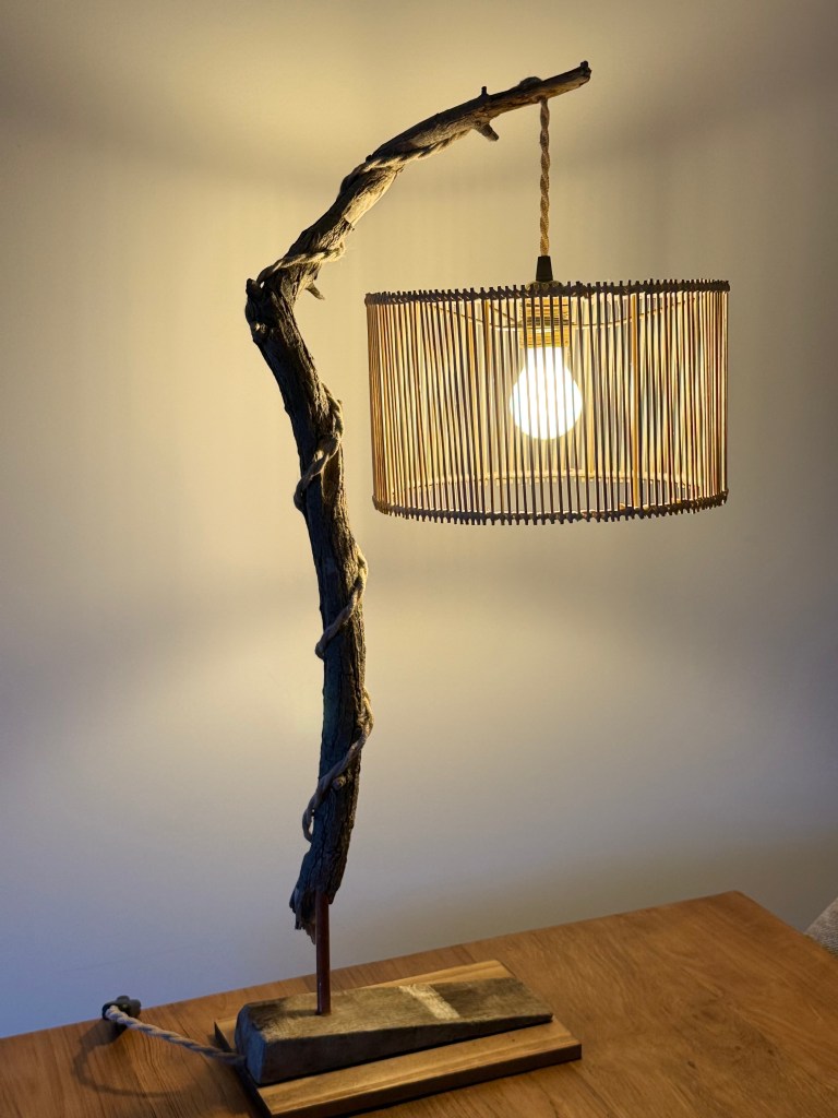 lámpara, pantalla, decoración, luz, iluminación