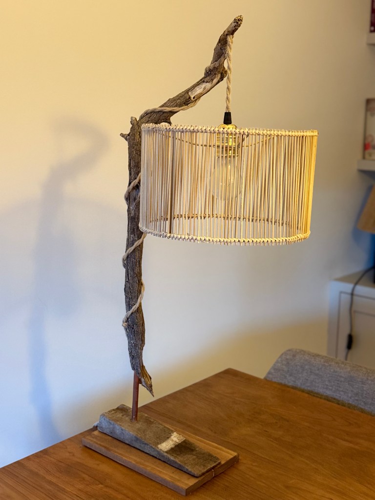 lámpara, pantalla, decoración, luz, iluminación